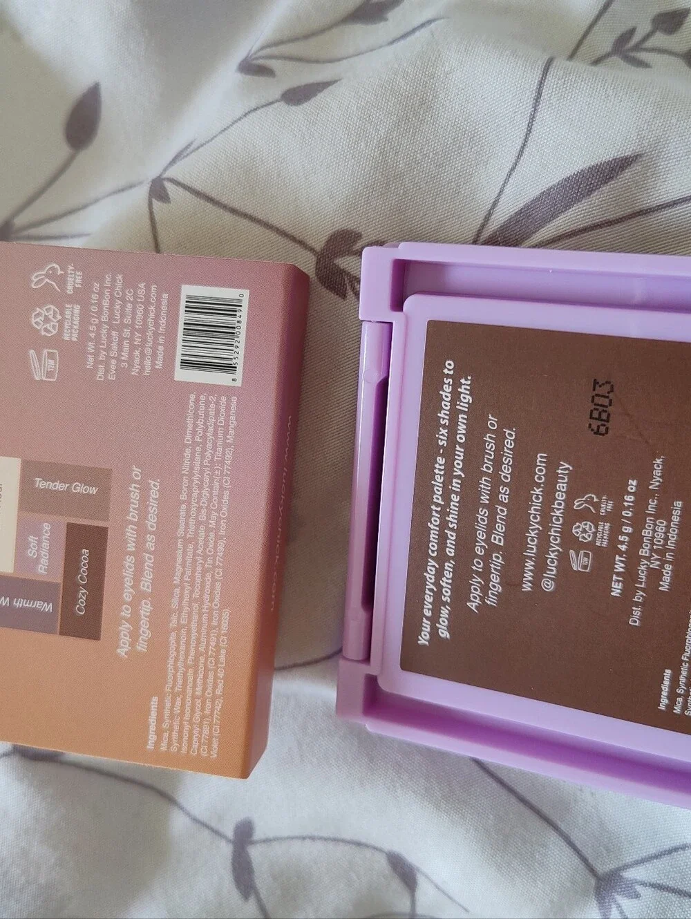 Lucky Chick Comfort Glow Eyeshadow Palette 4.5 g